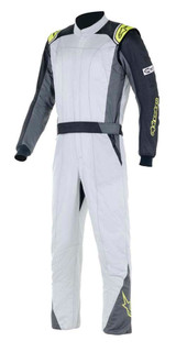 ALPINESTARS USA Suit Atom Silver Flu/Yel Large / X-Large ALP3352822-1950-58