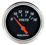 AUTOMETER 2-1/16 D/B Voltmeter Gauge 8-18 ATM1483