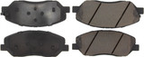 CENTRIC BRAKE PARTS Posi-Quiet Ceramic Brake Pads with Shims and Har CBP105.12020