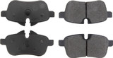 CENTRIC BRAKE PARTS Posi-Quiet Ceramic Brake Pads with Shims and Har CBP105.14330