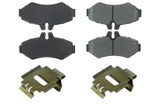 CENTRIC BRAKE PARTS Posi-Quiet Extended Wear Brake Pads with Shims a CBP106.09280