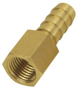 DERALE Straight Hose Barb Fitti ng 1/4 NPT F x 3/8 Barb DER98104