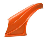 DOMINATOR RACE PRODUCTS Dominator Outlaw L/M Left Flare Orange DOM2001F-OR