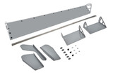 DOMINATOR RACE PRODUCTS Plastic Spoiler 8x72in LM Gray DOM920-GRY