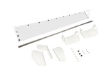 DOMINATOR RACE PRODUCTS Plastic Spoiler 8x72in LM White DOM920-WH