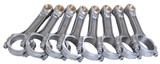 EAGLE SBC L/W 5140 Forged I-Beam Rods 6.125in EAGSIR6125BBLW