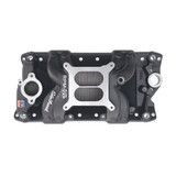 EDELBROCK SBC Performer RPM A/G Manifold - Black Finish EDE75013