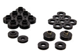 ENERGY SUSPENSION 76-79 CJ Body Mounts Black ENE2-4103G
