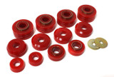 ENERGY SUSPENSION Ford Body Mounts - Red  ENE4-4104R