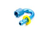 FRAGOLA Hose Fitting #6 180 Deg Push Lock FRG218006