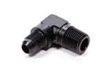 FRAGOLA 90 Deg Adapter Fitting #6 x 1/2 MPT Black FRG482268-BL