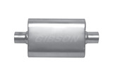 GIBSON EXHAUST Stainless Steel Muffler 3in Center/Center GIBBM0108