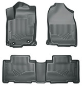 HUSKY LINERS 13-  Honda Accord Front/ 2nd Floor Liners Black HSK98481