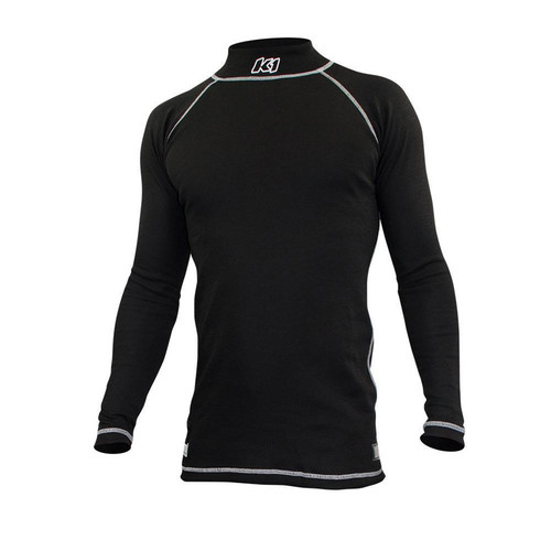 K1 RACEGEAR Undershirt Flex Black Medium K1R26-FUS-N-M