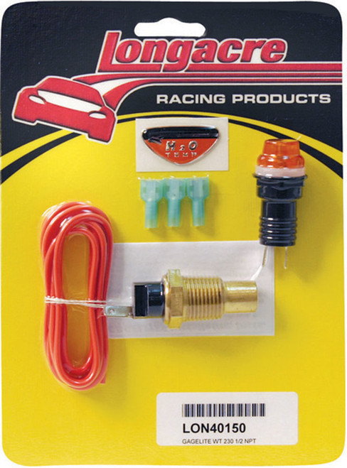 LONGACRE Gagelite Kit W/T 1/2in. NPT 230 Deg LON52-40150