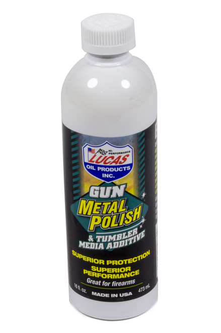 LUCAS OIL Gun Metal Polish 16 Oz  LUC10880