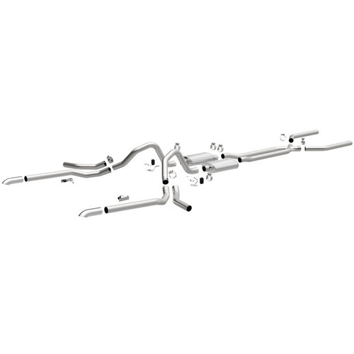 MAGNAFLOW PERF EXHAUST 65-69 Crossmember Back Exhaust System 2.5in MAG15165