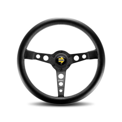 MOMO AUTOMOTIVE ACCESSORIES Prototipo Steering Wheel Black Leather MOMPRO35BK2B