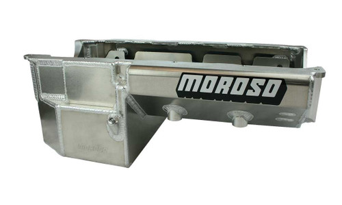 MOROSO BBC Gen VI Oil Pan w/Dual Power Kick Outs MOR20382