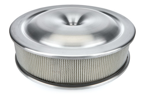 MOROSO 16in Alum. Air Cleaner - Low Profile 7-5/16 Neck MOR65920