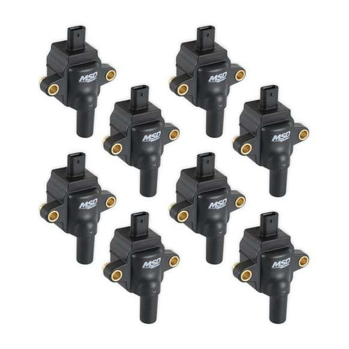 MSD IGNITION Coil Ford Godzilla 7.3L 8-Pack Black MSD828383