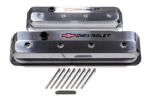 PROFORM SBC Valve Cover Slant Edge Polished PFM141-843