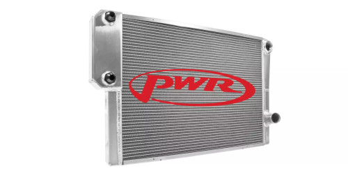 PWR NORTH AMERICA Radiator 19 x 30 Double Pass w/Exchanger Closed PWR906-30191