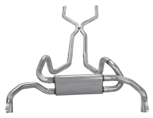 PYPES PERFORMANCE EXHAUST 67-74 F-Body  Crossflow Crossmember Back Exhaust PYPSGF40