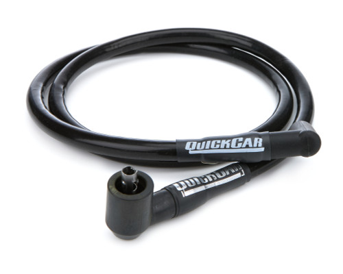 QUICKCAR RACING PRODUCTS Coil Wire - Blk 48in HEI/Socket QRP40-487