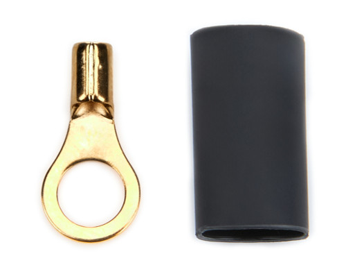 QUICKCAR RACING PRODUCTS Ring Terminal #10 22-16 GA. Pair w/Heat Shrink QRP57-477