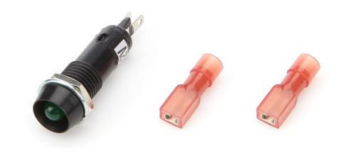 QUICKCAR RACING PRODUCTS Warning Light 3/8in Green QRP61-809