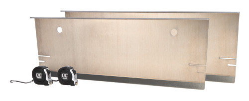 QUICKCAR RACING PRODUCTS Toe Plates Alum  QRP64-704