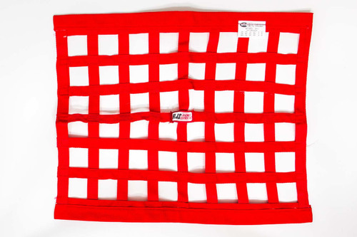 RJS SAFETY Red Ribbon Window Net 18x24 RJS10000404