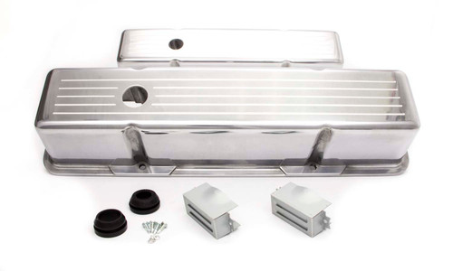 RACING POWER CO-PACKAGED SBC Alum Tall V/C Ball Milled Polished RPCR6130