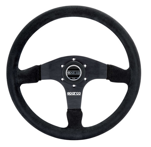 SPARCO Steering Wheel 375 Black Suede SCO015R375PSN