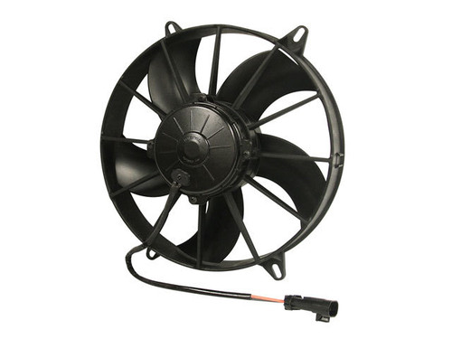 SPAL ADVANCED TECHNOLOGIES 11in Puller Fan Curved Blade 1604 CFM SPA30102800