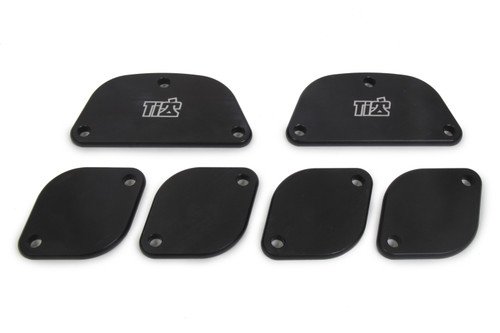 Ti22 PERFORMANCE Exhaust Port Blockoffs Aluminum Spread Port TIP5120