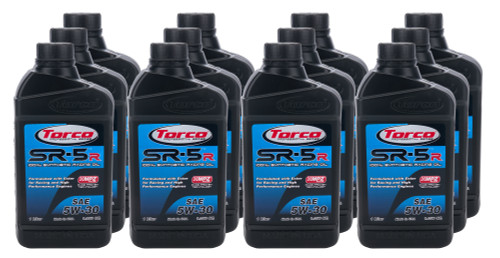 TORCO SR-5R Synthetic Oil 5w30 Case/12-1 Liter TRCA150530C