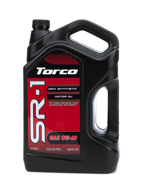 TORCO SR-1 Synthetic Oil 0w20 5 Liter Bottle TRCA160020LE