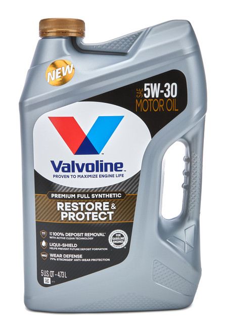 VALVOLINE 5w30 Motor Oil Restore & Protect 5 Quart Bottle VAL904566