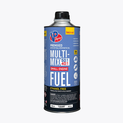 VP RACING Multi-Mix 40:1/50:1 Pre-Mix 1qt Can VPF6815