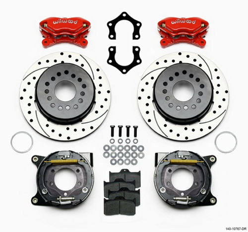 WILWOOD Rear Brake Kit Dynalite Mopar / Dana w/Park Brk WIL140-10767-DR