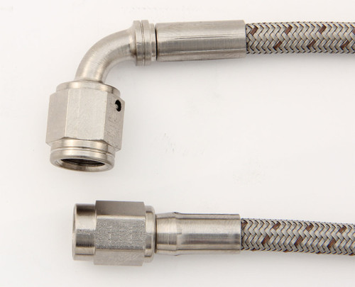 XRP-XTREME RACING PROD. #3 90 Deg to #3 Str 12in Brake Hose XRP639012