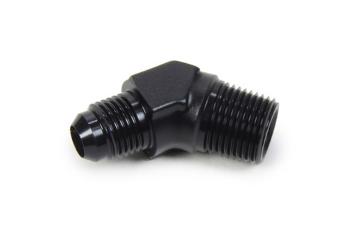 TRIPLE X RACE COMPONENTS AN to NPT 45 Degree #6 x 3/8 TXRHF-94063-BLK