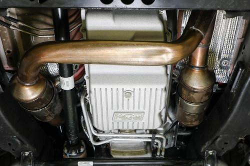 B&M Hi-Tek Heavy-Duty Deep Transmission Pan - GM 10L80 - Aluminum - Natural B&M CO 70401