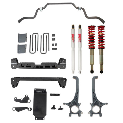 4-6" Lift Kit Inc. Front and Rear Trail Performance Coilovers/Shocks BELLTECH 154301HK