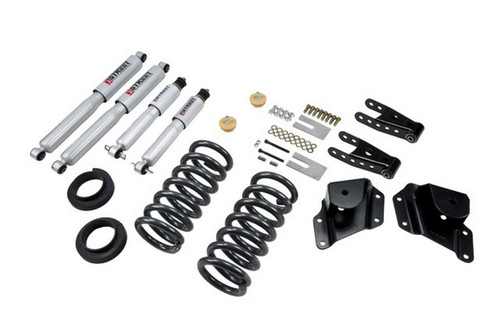 Front And Rear Complete Kit W/ Street Performance Shocks BELLTECH 664SP
