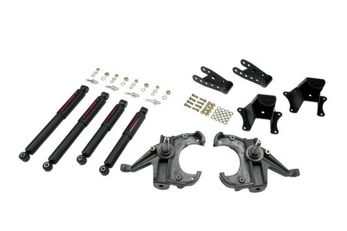 Front And Rear Complete Kit W/ Nitro Drop 2 Shocks BELLTECH 704ND