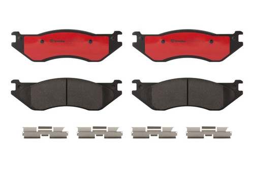 Premium NAO Ceramic OE Equivalent Pad BREMBO P18026N