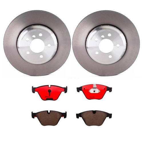Brembo ceramic brake pad and composite vented brake disc kit BREMBO KT00A74